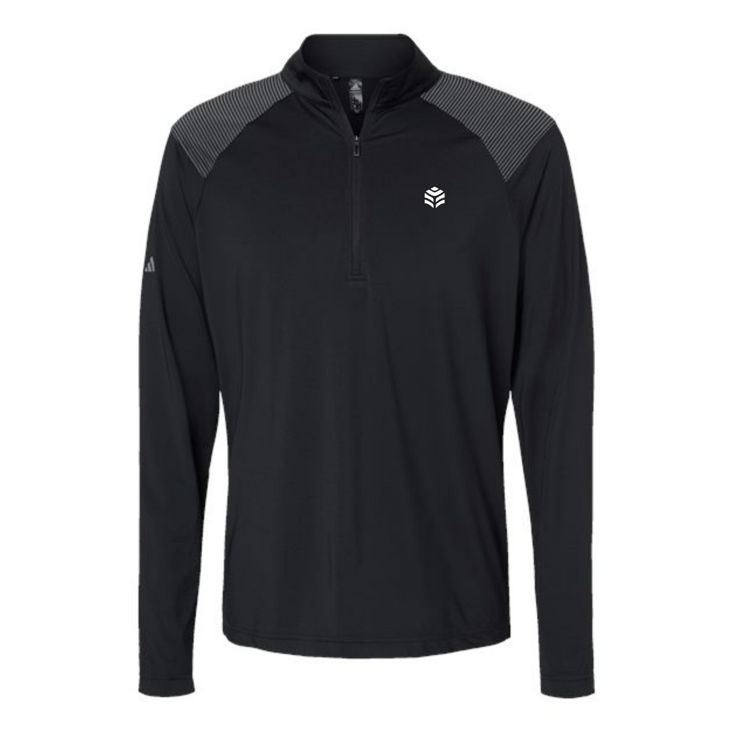 Men’s Adidas Ultimate365 Lightweight Shoulder Stripe 1/4 Zip Pullover