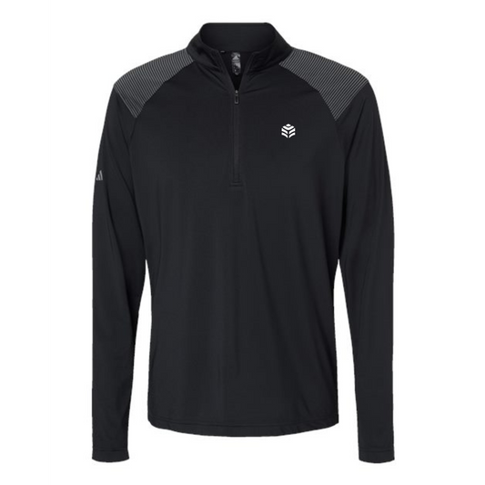 Men’s Adidas Ultimate365 Lightweight Shoulder Stripe 1/4 Zip Pullover