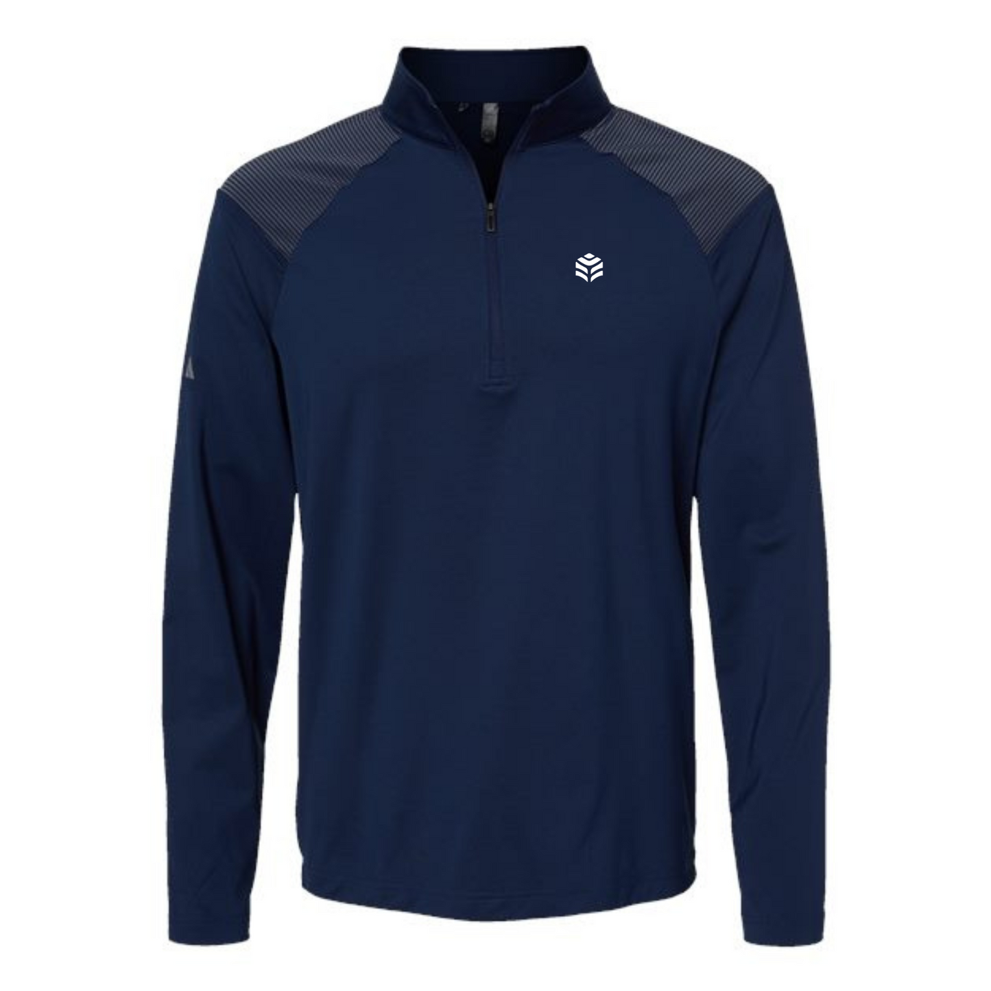Men’s Adidas Ultimate365 Lightweight Shoulder Stripe 1/4 Zip Pullover