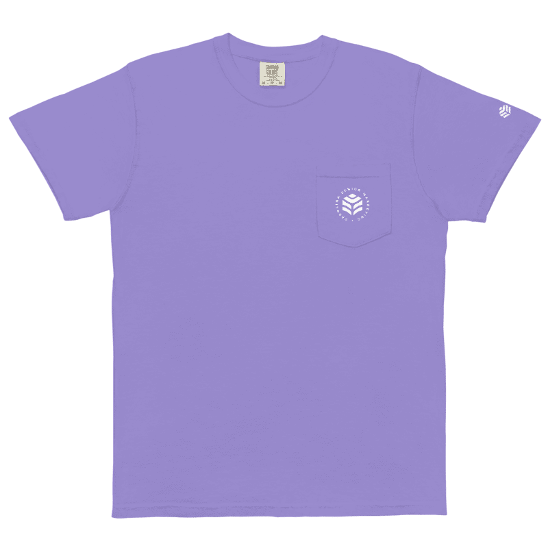 Unisex Comfort Colors Pocket T-Shirt with Sleeve Icon